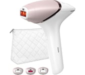 PHILIPS Lumea 9000 Series BRI955/01 IPL Hair Removal System - White & Pink, Pink,White