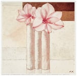 Eurographics KK2111 18 x 18 cm-'Amaryllis in Love par Karsten Kirchnero Reproduction