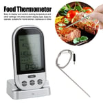 Thermometer W/Probe For Cooking Meat Kitchen Wireless BBQ Thermometer Food HG