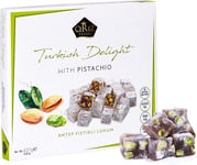 Cerez Pazari Turkish Delight Pistachio Candy Gourmet - Apprx.42 Pcs (Loukoumi)