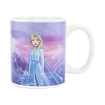 Paladone Frozen 2 Heat Change Mug - Officially Licensed Disney Collectable - Sensitive Hot Drinks Colour & Design - Magic Colour Changing Coffee Tea Cup, 300 ml