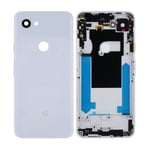 Google Pixel 3A XL Baksida/Komplett Ram OEM - Vit