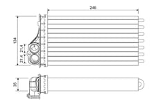 Varmeapparat register VALEO 811567