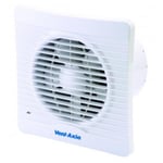 Vent Axia 454061 150XH Silhouette Extractor Fan with Humidistat / Timer 150mm