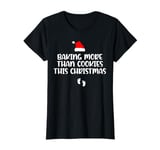 Baking More Than Cookies This Christmas Pregnancy T-Shirt