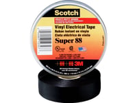 Scotch Super88-38X33 Isoleringsbånd Scotch® Sort (L X B) 33 M X 38 Mm 1 Stk