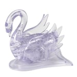 Robetoy Crystal Puzzle Pussel 3D Swan Svan CLEAR 44st bitar