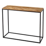 Chevron Console Table