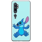 ERT GROUP Coque de téléphone Portable pour Xiaomi MI Note 10 / MI Note 10 Pro Original et sous Licence Officielle Disney Motif Stitch 021 adapté à la Forme du téléphone Portable, Coque en TPU