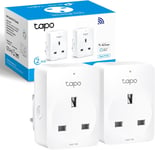 Tapo Brand, Wi-Fi Outlet Max 13A, White Smart Plug, 3 Pole, 3 Wire, 100.0 Volts,