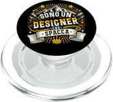 Graphic Designer Che Spacca Regalo Per Un Interior Designer PopSockets PopGrip pour MagSafe