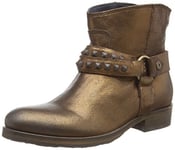 Tommy Jeans Femme Avive 7z Bottes à Enfiler, Marron Bronze 186, 36 EU