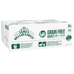 James Wellbeloved Grain Free Adult Dog Food Mixed Selection in Gravy Pouch 84 x 90 g