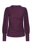 Gestuz Rifagz Puff Blouse Burgundy