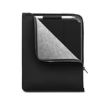 WOOLNUT Matt PU Folio for iPad Pro / Air 11-tommer Svart