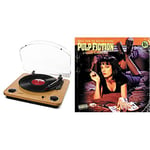 ION Audio Max LP - Vinyl Record Player with Pulp Fiction with Reservoir Dogs - UK Black Vinyl with Quentin Tarantino's Django Unchained Original Motion Picture Soundtrack