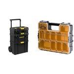 STANLEY® TOOL BOX, MODULAR ROLLING, QuickLink Rolling Workshop & 1-97-518 Fatmax Deep Pro Organiser