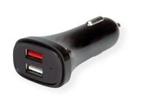 VALUE USB Car Charger 2x USB 5V2.4A