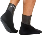 Cressi Sarago Socks Bottes Thermiques en néoprène Unisex-Adult, Noir, XL