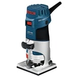 Affleureuse Bosch Professional GKF 600, 600W, avec pinces, clé plate, butée parallèle, en coffret de transport - 060160A100