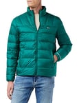 Tommy Jeans Men's Essential Light Down Jacket Down Jacket, Dark Turf Green, L