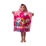 Paw Patrol Poncho Towel Hooded 100% Cotton Kind Heroic Girls Bath | Pool | Beach