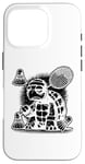 Coque pour iPhone 16 Pro Volant de raquette I Am A Badminton Player