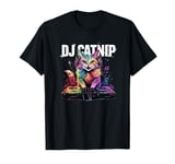 DJ Catnip - Funny Audio Wave House Music T-Shirt