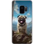 Mobilskal till Samsung Galaxy S9 med Glad Hund motiv