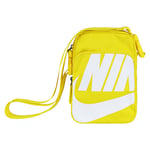 Nike Heritage 2.0 Mens Yellow Crossbody Bag - White - One Size