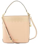 Michael Kors Pink Satchel Bag Medium Leather & Gold Tone Studded Hayes Handbag