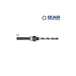 Izar - arbre trépan H3S queue SDS-plus pour scie cloche 14-30 mm