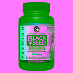 Black Seed black Cumin seed Oil 1250 mg 60 Caps By Amazing Herbs