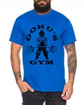 Goku Golds T-Shirt pour Homme One Goku Dragon Master Son Ball Vegeta Turtle Roshi Piece Golds DB, Farbe2:Royalblau;Größe2:XL