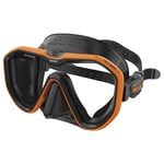 SEAC Appeal, Made in Italy single lens diving mask with 3D buckle directly to the skirt