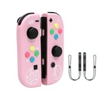 Nintendo Switch Joy-Con (L/R) Spelkontroll, Dubbla Rosa Skönheter Type 1