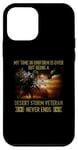 iPhone 12 mini VETERAN Being A Desert Storm Veteran Never Ends Case