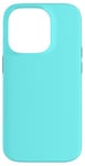 Coque pour iPhone 14 Pro Couleur bleu électrique simple