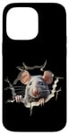 iPhone 14 Pro Max Mouse Hole Peeking Mice Cute Mouse Costume Boys Girls Men Case