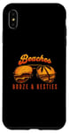 Coque pour iPhone XS Max Beaches Booze & Besties Lunettes de soleil aviateur