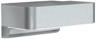 Steinel L 800 S Downlight Silver - Sensor-Switched Outdoor Light, 7.5 W Power-LEDs, 466 lm, 160° Motion Sensor, Max. 5 m Range