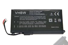 Batterie Li-Polymer vhbw pour ordinateur portable, Hewlett Packard HP Envy 17T-3000. Remplace: 657240-271, HSTNN-DB3F, HSTNN-IB3F, TPN-I103, VT06XL.