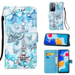 Xiaomi Poco M4 Pro 5G Designer PU Case EiffelTower