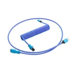 Cablemod Pro Coiled Cable - Galaxy Blue 1.5m. Usb A Usb C Blå