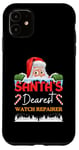 iPhone 11 Watch Repairer Christmas Job Profession Santa Claus Case