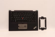 Lenovo Yoga X390 Palmrest Cover Touchpad Keyboard Chinese Black 02HL696