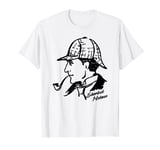 Sherlock Holmes Quotes 221B Baker St. British Detective T-Shirt