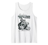 Thinking Deeply From The Beyond Classic Skeleton Halloweeen Tank Top