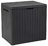 UK City Outdoor Storage Box Dark Grey Fast Shipping