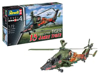 Eurocopter Tiger Hélicoptère Tiger 15 Ans 1:72 Maquette En Plastique REVELL